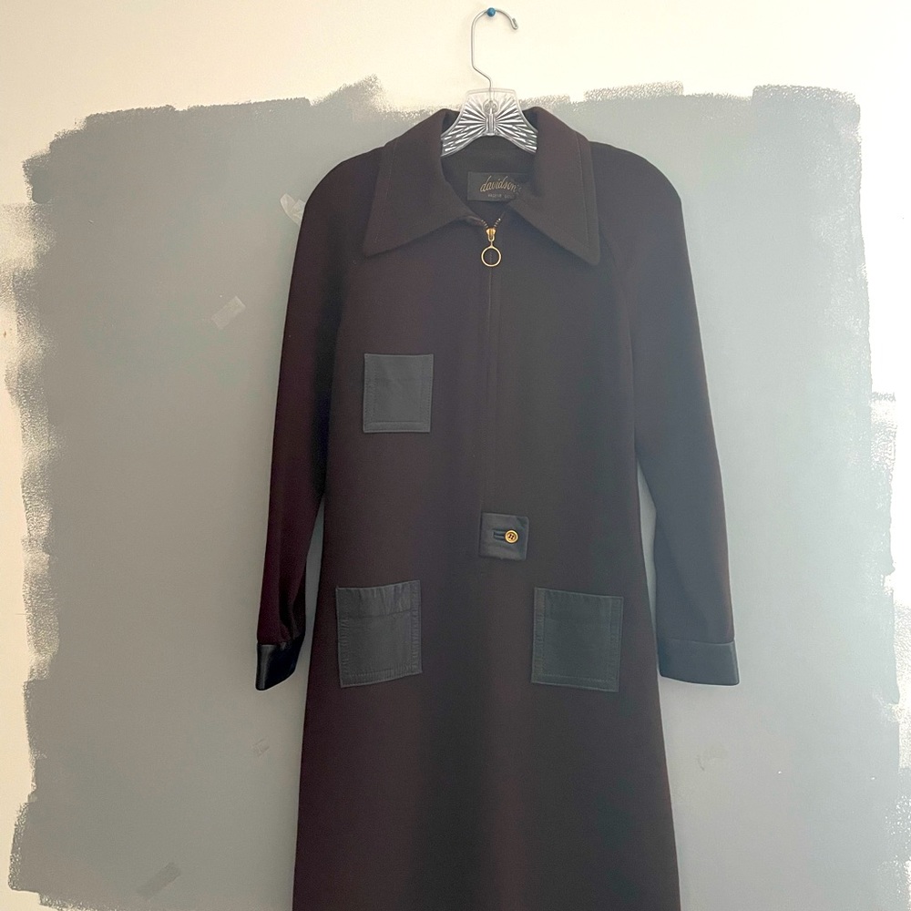 Vintage wool dress  late 60’s